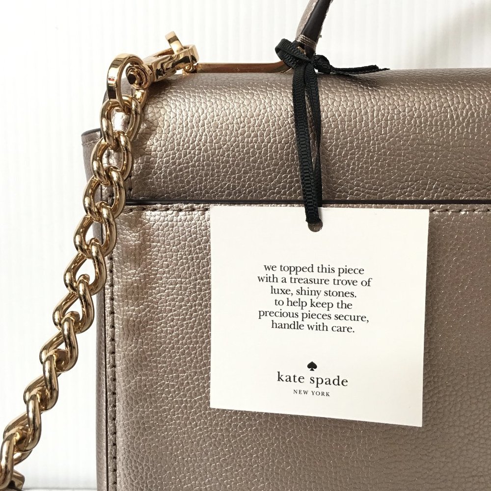 Kate Spade Metallic Embellished Medium Maisie - Picture 5 of 11